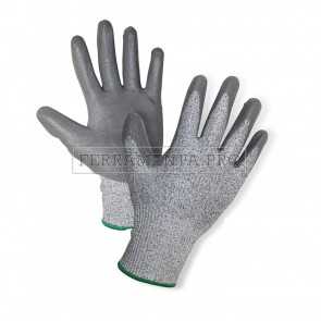 GUANTO SPALMATO ANTITAGLIO in KEVLAR ANTINFORTUNISTICA PROTEZIONE LAME TAGLIO