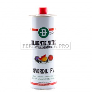 DILUENTE NITRO ANTINEBBIA SVERDIL® NITRO FV 1l ALTA QUALITÀ
