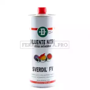 DILUENTE NITRO ANTINEBBIA SVERDIL® NITRO FV 1l ALTA QUALITÀ