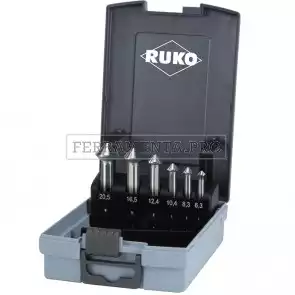 RUKO Assortimenti svasatori DIN 335 C 90° ULTIMATECUT Versione HSSE-Co5 Lucida