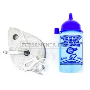 TRACCIALINEE FILO A PIOMBO BLU CON CORDONCINO 30 M per TRACCIARE MARCARE