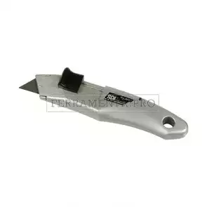 CUTTER TRINCETTO TAGLIERINO SICUREZZA LAMA RETRAIBILE RIENTRO AUTOMATICO +2 LAME