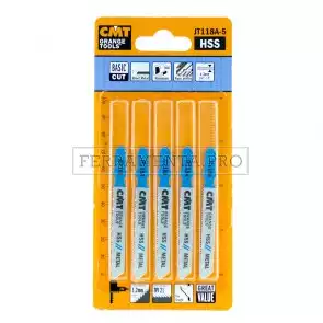 5 LAME SEGHETTO ALTERNATIVO UNIVERALE CMT per TAGLIO DIRITTO METALLO LAMIERA