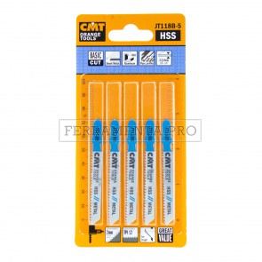 5 LAME SEGHETTO ALTERNATIVO UNIVERSALE CMT per TAGLIO DIRITTO METALLO LAMIERA