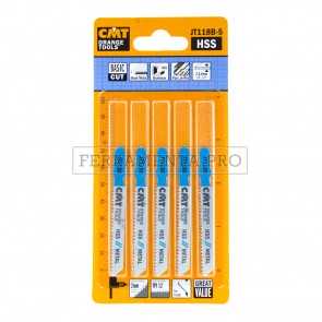 5 LAME SEGHETTO ALTERNATIVO UNIVERSALE CMT per TAGLIO DIRITTO METALLO LAMIERA