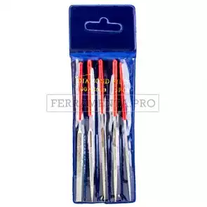 KIT 5 LIME DIAMANTATE SAGOMATE PROFESSIONALI DIAMOND FILE SET