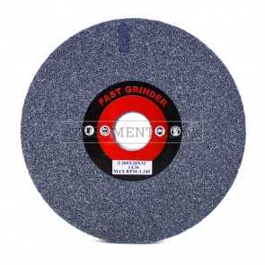 DISCO RUOTA per MOLA DA BANCO al CORINDONE GRIGIO METALLI ACCIAIO SGROSSATURA