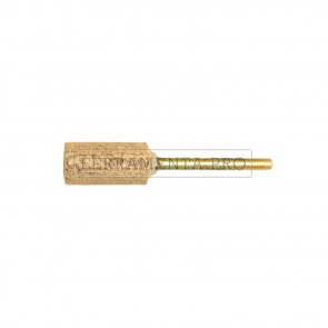 MOLETTA ABRASIVA CILINDRICA FIBRA di COTONE per FINITURA METALLI INOX ALLUMINIO