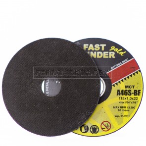 DISCO TAGLIO ULTRASOTTILE INDUSTRIALE ROSVER per SMERIGLIATRICE Ø 115mm