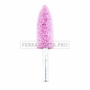 MOLA VETRIFICATA 20x50x6mm OGIVA per SGROSSARE E RIFINIRE TRAPANO 