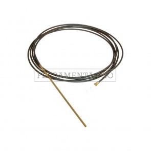 GUAINA GUIDAFILO ISOLATA in TEFLON per SALDATURA di FILO ALLUMINIO TORCIA MIG