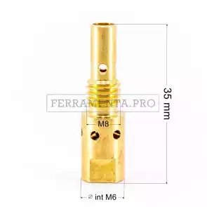 DIFFUSORE GAS per TORCIA SALDATURA MIG BZ 25