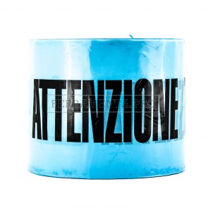NASTRO POLITENE BLU ATTENZIONE TUBO ACQUA per SEGNALAZIONE SOTTERRANEA