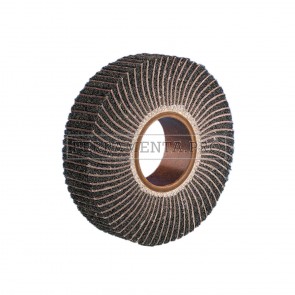 RUOTA LAMELLARE MISTA in TELA ABRASIVA e NON TESSUTO per FINITURA SMERIGLIATURA