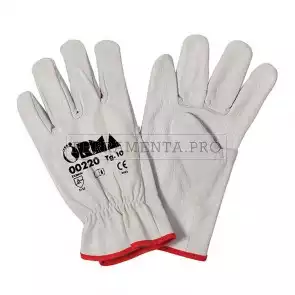 GUANTO GUANTI LAVORO TUTTO FIORE ORMA PELLE BOVINO PROTEZIONE ANTINFORTUNISTICA