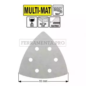 4 FELTRI VELCRATI per MULTIFUNZIONE CMT OMA30000 per LUCIDATURA RUSTICATURA