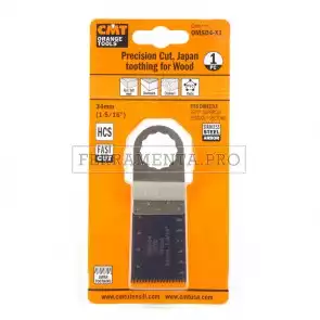 LAMA TAGLIO PRECISIONE LEGNO PLASTICA 34mm CMT per MULTIFUNZIONE OSCILLANTE FEIN FESTOOL