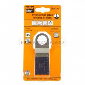 LAMA TAGLIO PRECISIONE LEGNO PLASTICA 34mm CMT per MULTIFUNZIONE OSCILLANTE FEIN FESTOOL