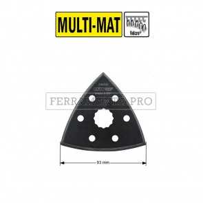 PLATORELLO LEVIGATURA LEGNO METALLO CMT per MULTIFUNZIONE OSCILLANTE FEIN