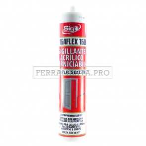 SIGILLANTE ACRILICO VERNICIABILE Pigaflex 160 300ml VARI COLORI per EDILIZIA