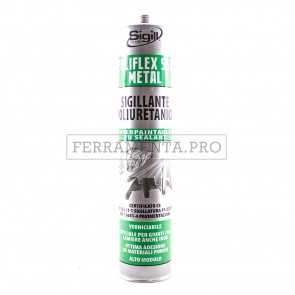 SIGILLANTE POLIURETANICO a MEDIO MODULO Poliflex 550 Metal 300ml 