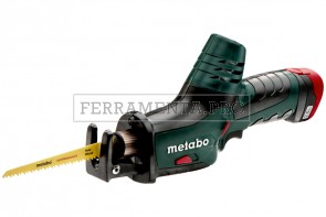 Metabo PowerMaxx ASE Sega diritta a batteria in Valigetta in plastica