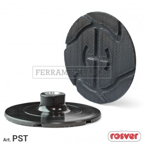 PLATORELLO con SISTEMA di VENTILAZIONE VELCRATO per SATINATURA e LUCIDATURA