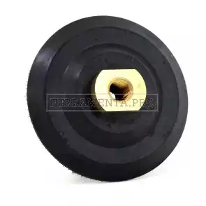 PLATORELLO VELCRATO PVD 100 per DISCHI DIAMANTATI DVD LUCIDATURA ad ACQUA MARMO