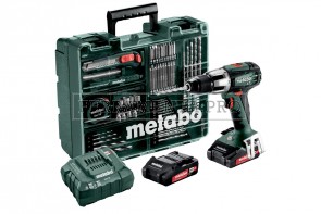 Metabo SB 18 LT Set Trapano-avvitatore a percussione a batteria in Valigetta in plastica