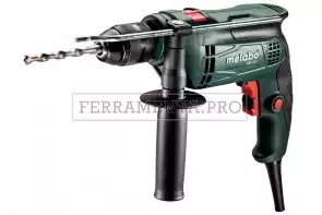 Metabo SBE 650 Trapano a percussione in Valigetta in plastica