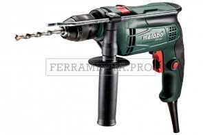 Metabo SBE 650 Trapano a percussione in Valigetta in plastica