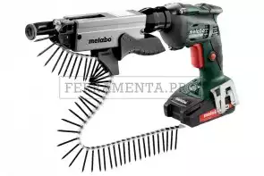Metabo SE 18 LTX 6000 + SM 5-55 Avvitatore a batteria per cartongesso in Valigetta in plastica