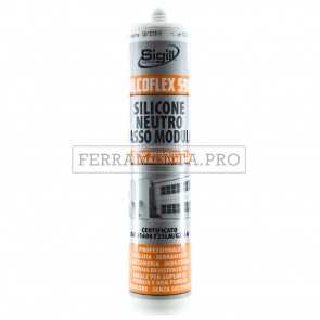 SIGILLANTE SILICONE NEUTRO UNIVERSALE Silcoflex 590 300ml VARI COLORI