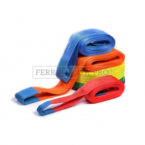 BRACHE CINGHIA TIRANTE SOLLEVAMENTO PESI CARICHI per GRU MULETTO ELEVATORE