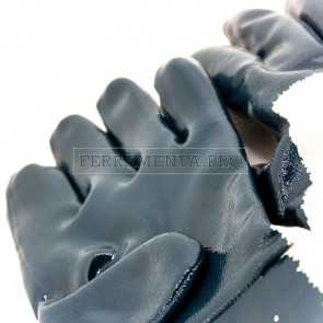 GUANTO DA LAVORO PALMO SPALMATO NBR NITRILE DORSO AREATO PROFESSIONALE