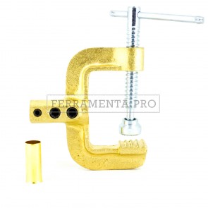 PINZA MORSETTO MASSA G 500 PLUS A VITE per FILO SALDATRICE ELETTRICA