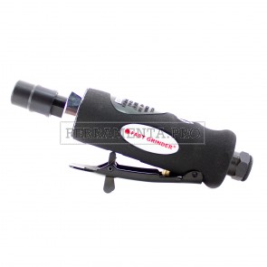 MINI SMERIGLIATRICE DRITTA PNEUMATICA ad ARIA per DISCHI GAMBO 6mm PROFESSIONALE