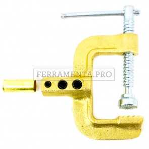 PINZA MORSETTO MASSA G 500 PLUS A VITE per FILO SALDATRICE ELETTRICA