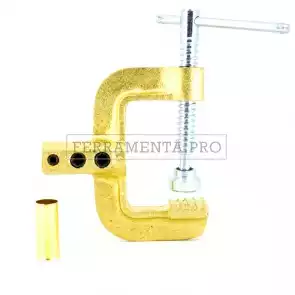 PINZA MORSETTO MASSA G 500 PLUS A VITE per FILO SALDATRICE ELETTRICA
