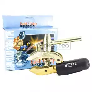 PINZA MORSETTO MASSA SCREW 6 A VITE per FILO SALDATRICE ELETTRICA