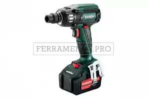 Metabo SSW 18 LTX 400 BL Avvitatore a massa battente a batteria in Valigetta in plastica