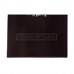 VETRO INATTINICO SCURO per SCHERMO MASCHERA MANUALE da SALDATURA 98x75mm
