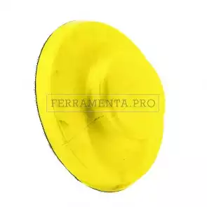 TAMPONE MANUALE CIRCOLARE per DISCHI VELCRATI PLATORELLO LUCIDATURA LEVIGATURA a MANO