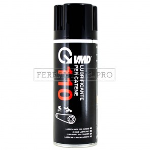LUBRIFICANTE SPRAY per CATENE BICI MOTO VMD110 400ml METALLO MACCHINARI