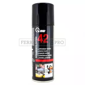 AVVIAMENTO RAPIDO SPRAY VMD 42 da 200ml per MOTORI DIESEL e BENZINA MACCHINE AGRICOLTURA EDILIZIA BARCHE