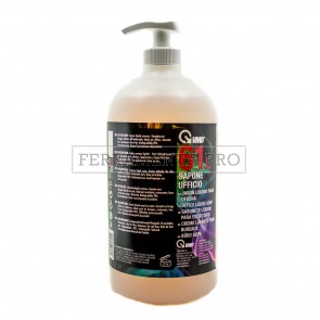 SAPONE DELICATO per UFFICIO 1l con POMPETTA CREMOSO MADREPERLATO EMOLLIENTE VMD61