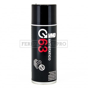ANTISTATICO SPRAY 400ml VMD63 MONITOR TV SCHERMI PLASMA SUPERFICI RESE STATO-REPELLENTI PROFESSIONALE
