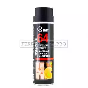 VERNICE TRACCIANTE SPRAY VMD64T 500ml per PAVIMENTO MURATURA LEGNO ASFALTO