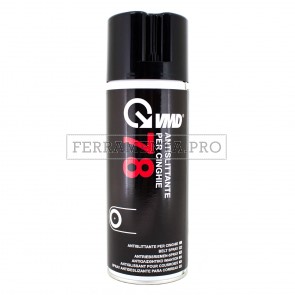 ANTISLITTANTE per CINGHIE SPRAY VMD78 400ml ANTISLITTAMENTO CUOIO GOMMA AUTO