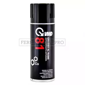 GRASSO AL RAME SPRAY VMD81 400ml ANTIGRIP ANTIGRIPPANTE ANTIFISCHIO ANTIUSURA LUBRIFICANTE